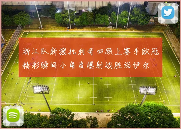浙江队新援托利奇回顾上赛季欧冠精彩瞬间小角度爆射战胜诺伊尔
